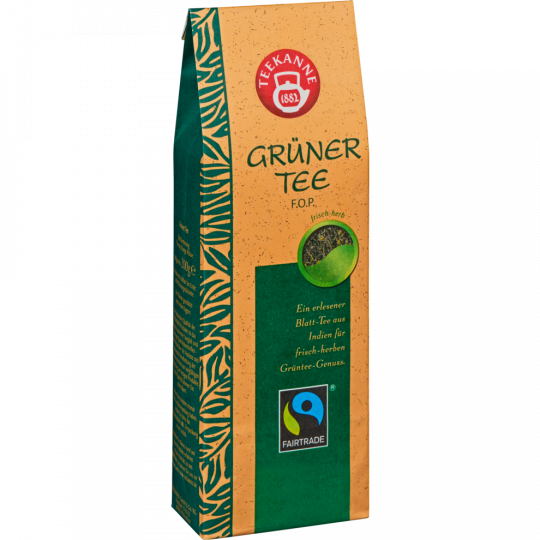 Teekanne Fairtrade Grüner Tee F.O.P 200 g 
