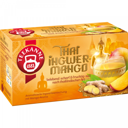 Teekanne Thai Ingwer Mango 20 Teebeutel 