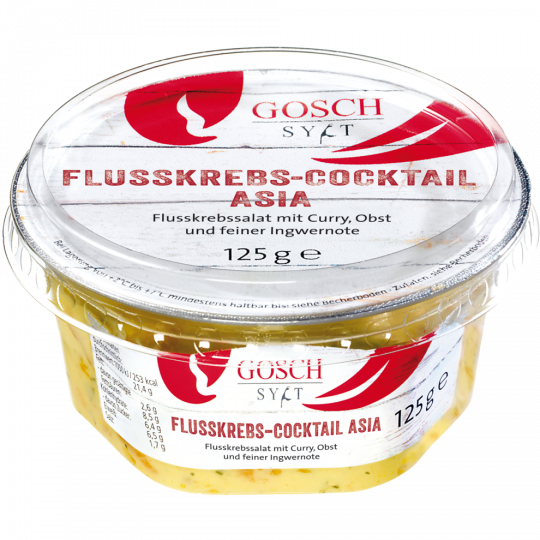 GOSCH SYLT Flusskrebs-Cocktail Asia 125 g 