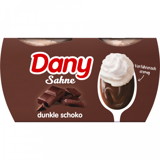 Dany Sahne Dunkle Schokolade 4 x 115 g 