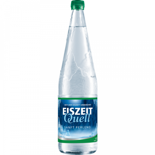 EiszeitQuell Mineralwasser sanft Perlend 1 l 