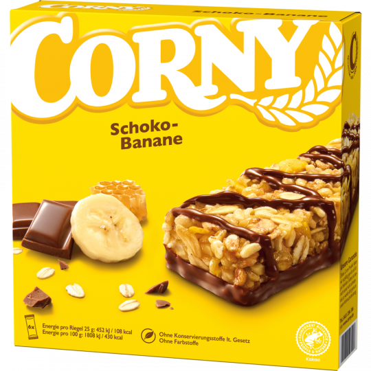 CORNY Classic Schoko-Banane 6 Stück 