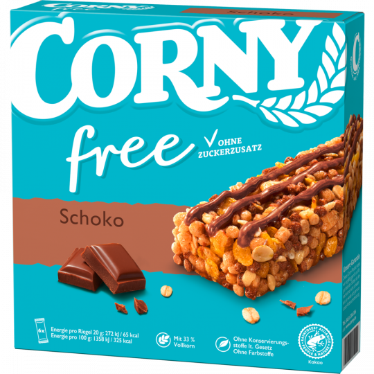 CORNY free Schoko 6 Stück 