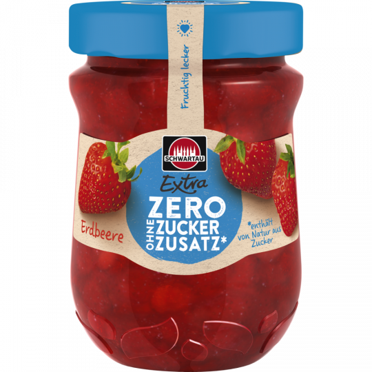 SCHWARTAU Extra Zero Erdbeere 280 g 