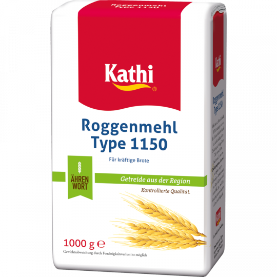 Kathi Roggenmehl Type 1150 1 kg 