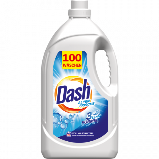 Dash Vollwaschmittel Alpen Frische 100 Waschladungen 