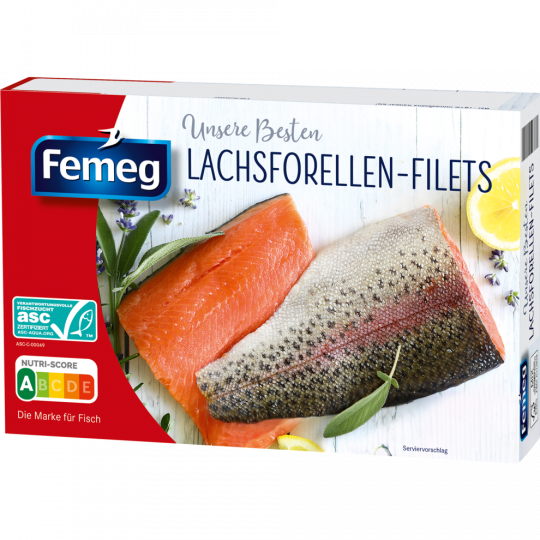 Femeg ASC Lachsforellen-Filets 225 g 