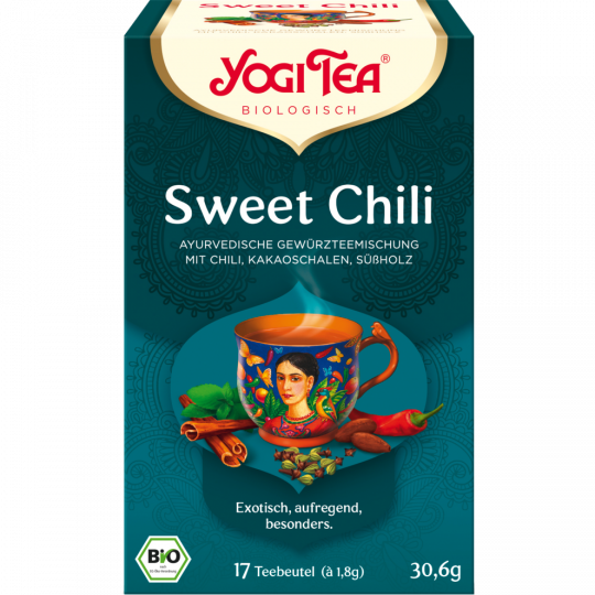 Yogi Tea Bio Sweet Chili 17 Teebeutel 
