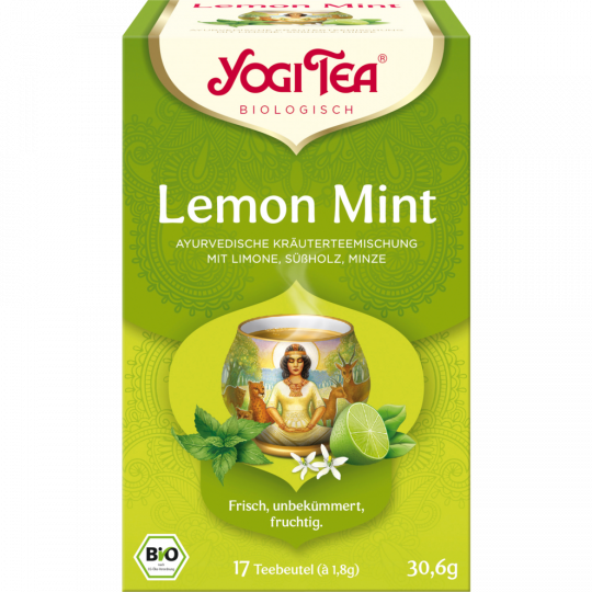 Yogi Tea Bio Lemon Mint 17 Teebeutel 