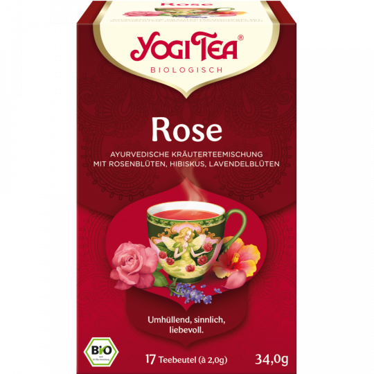 Yogi Tea Bio Rose 17 Teebeutel 