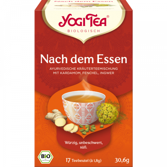 Yogi Tea Bio Nach dem Essen Tee 17 Teebeutel 