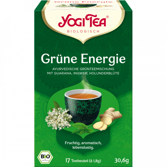 Yogi Tea Bio Grüne Energie 17 Teebeutel 