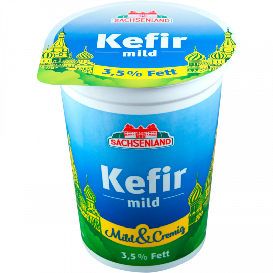 Sachsenland Kefir mild 3,5 % Fett 500 g 