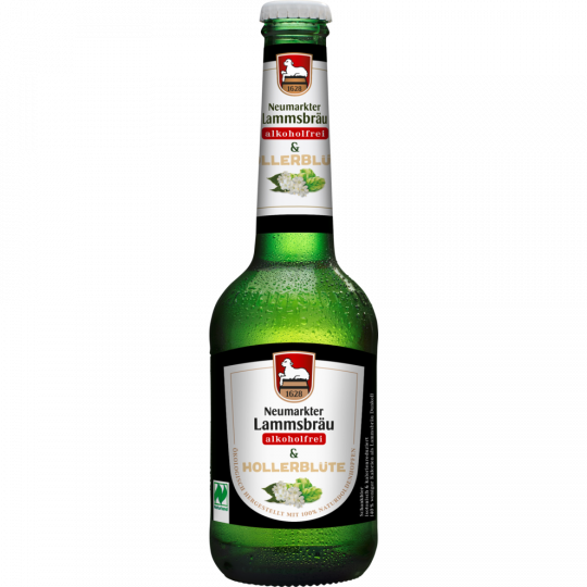 Neumarkter Lammsbräu Bio Hollerblüte alkoholfrei 0,33 l 
