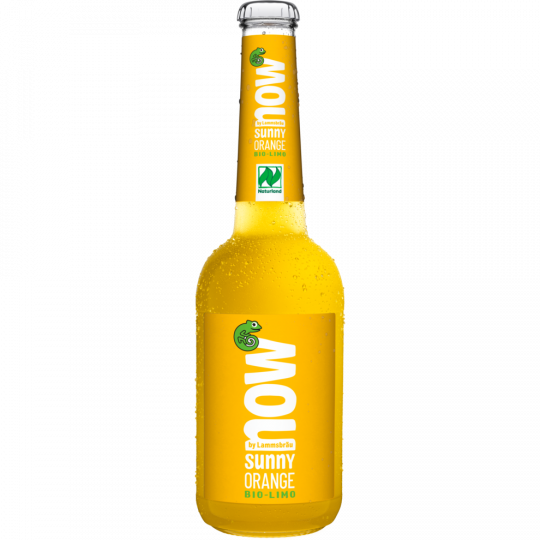 now Sunny Orange Bio-Limo 0,33 l 