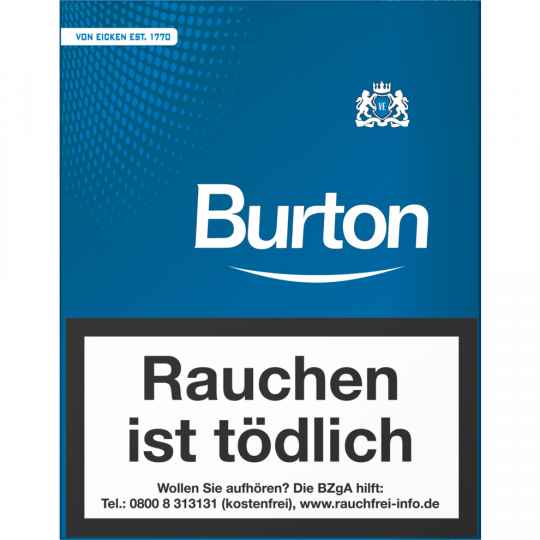 Burton Blue Naturdeckblatt XL-Box 25 Stück 