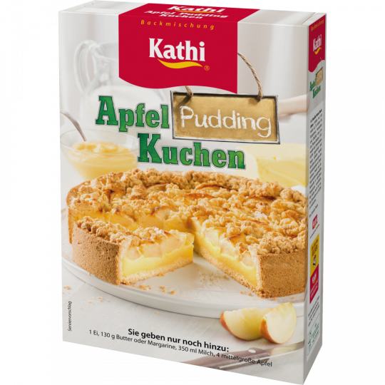 Kathi Backmischung Apfel Pudding Kuchen 520 g 