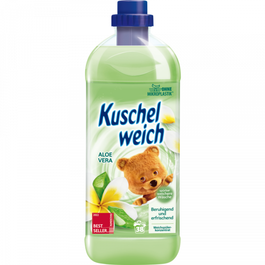 Kuschelweich Weichspüler Aloe Vera 38 Waschladungen 
