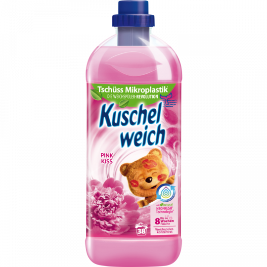 Kuschelweich Weichspüler Pink Kiss 38 Waschladungen 
