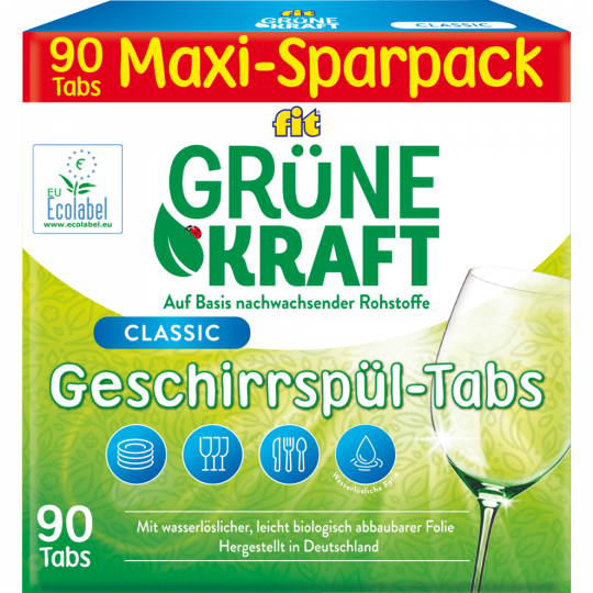fit Grüne Kraft Classic Maxi-Sparpack 90 Tabs 