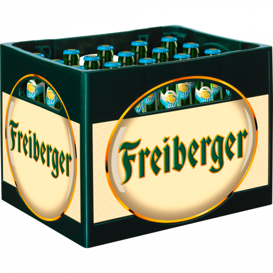 Freiberger Radler alkoholfrei naturtrüb - Kiste 20 x 0,5 l 