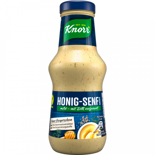 Knorr Schlemmersauce Honig-Senf-Dill 250 ml 
