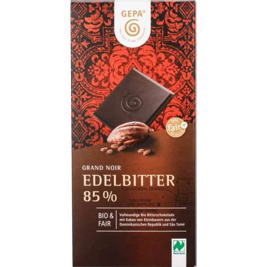 Gepa Bio Grand Noir Edelbitter 85% 100 g 