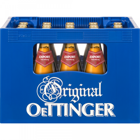 Oettinger Export - Kiste 20 x 0,5 l 