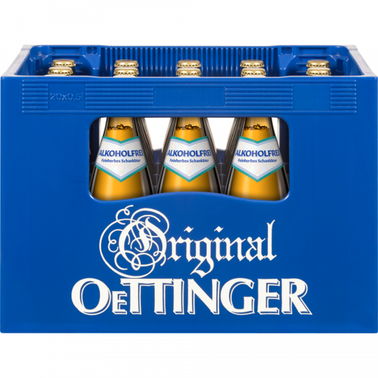 Oettinger Alkoholfrei - Kiste 20 x 0,5 l 
