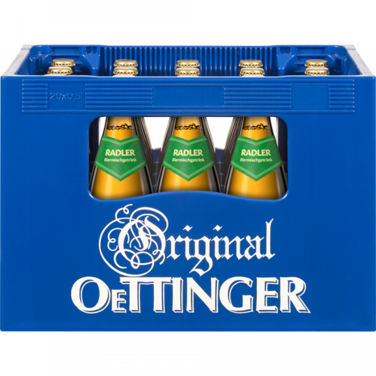 Oettinger Radler - Kiste 20 x 0,5 l 