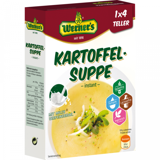 Werner's Kartoffelsuppe 84 g 