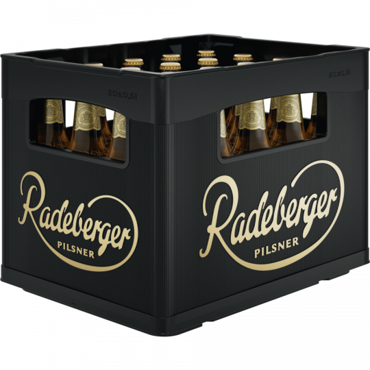 Radeberger Pilsner 0,5 l - Kiste 20 x          0.500L 
