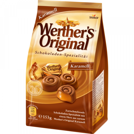 Werther's Original Schokoladen-Spezialität Karamell 153 g 