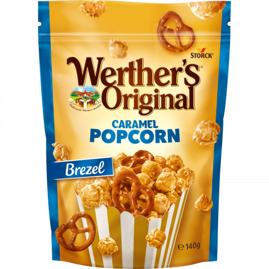 Werther's Original Caramel Popcorn Brezel 140 g 