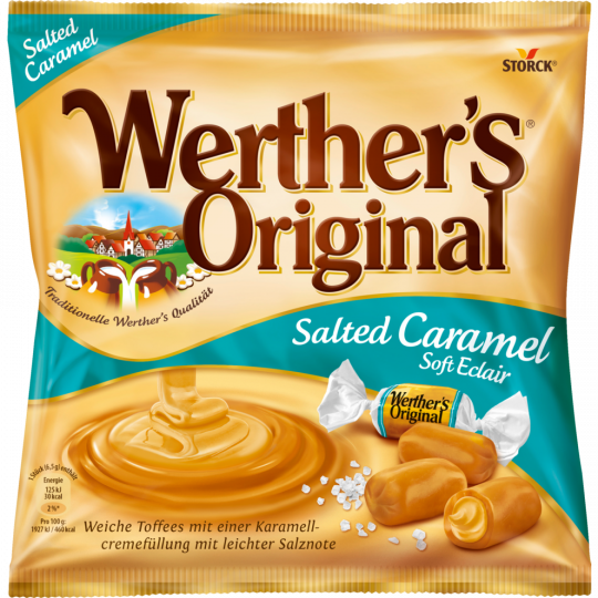Werther's Original Salted Caramels Eclair 180 g 