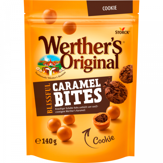 Werther's Original Caramel Bites Cookie 140 g 