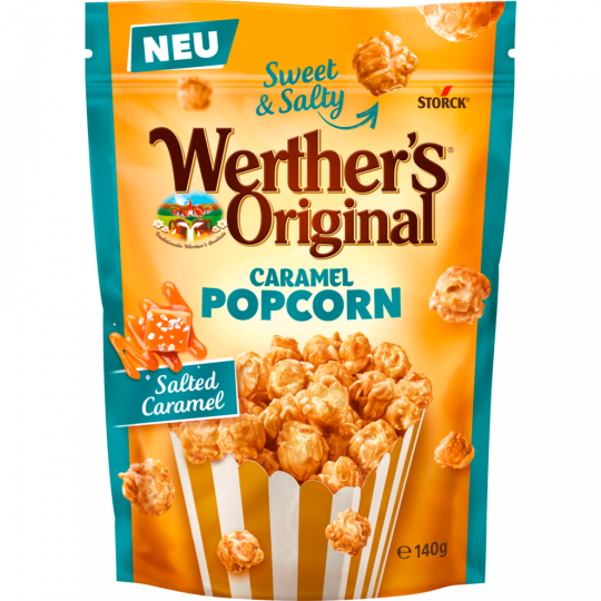 Storck Werthers Original Popcorn Salted Caramel 140 g 