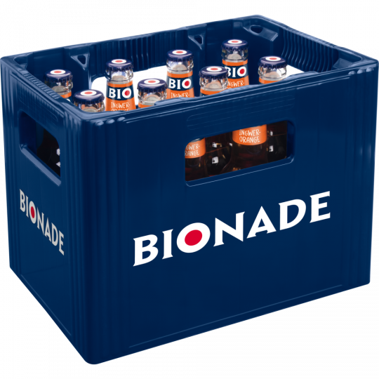 BIONADE Ingwer-Orange - Kiste 12 x 0,33 l 