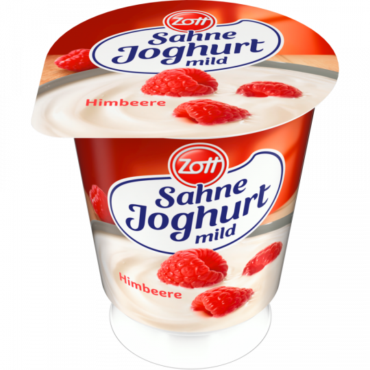 Zott Sahne-Joghurt mild Himbeere 10 % Fett 150 g 