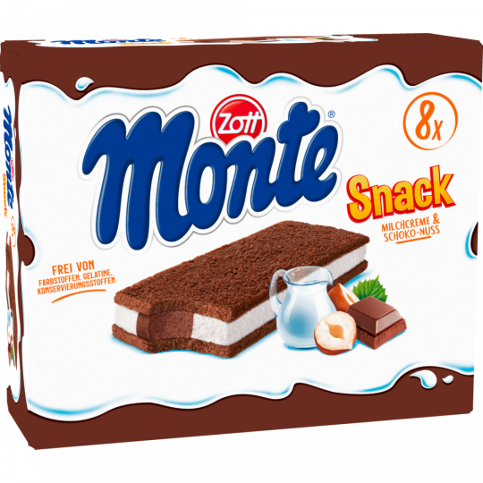 Zott Monte Snack 8 x 29 g 