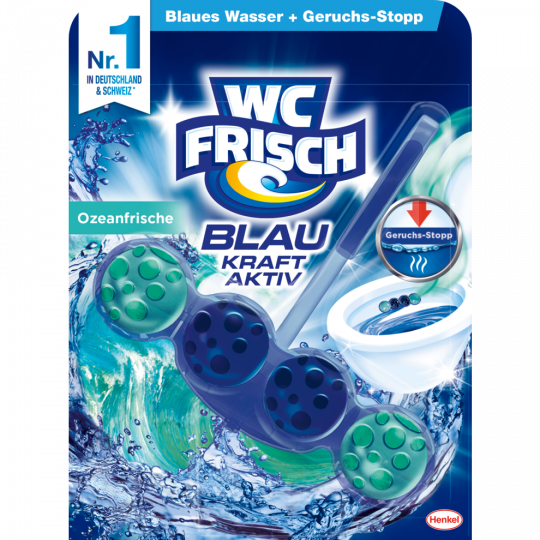 WC FRISCH Blau Kraft Aktiv Ozeanfrische 50 g 