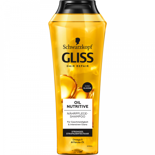 Schwarzkopf Gliss Kur Oil Nutritive Nährpflege-Shampoo 250 ml 