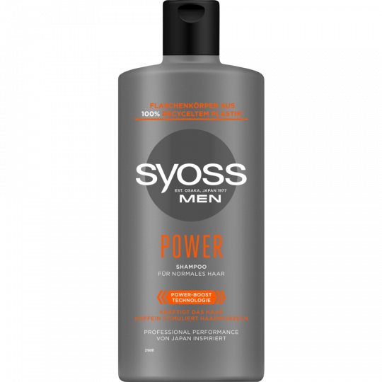 syoss Men Power Shampoo 440 ml 