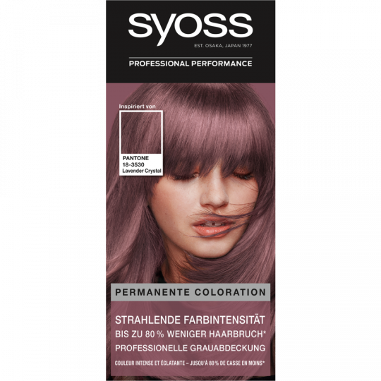 syoss Pantone Coloration 18-3530 lavender crystal Stufe 3 