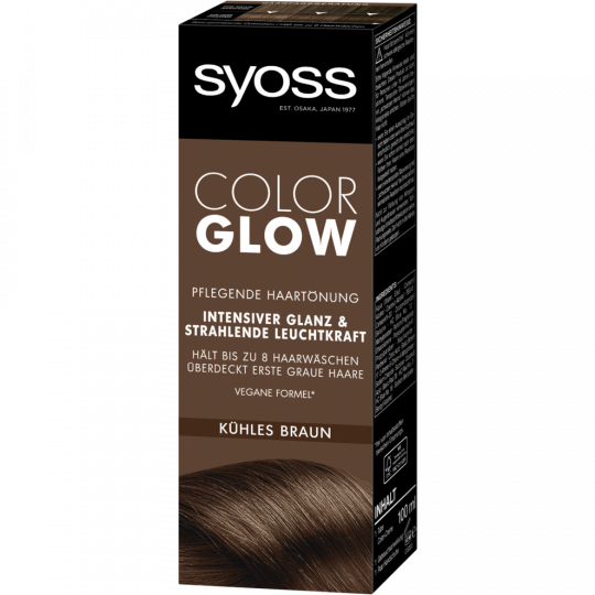 syoss Colorglow Pflegende Haartönung kühles braun 100 ml 