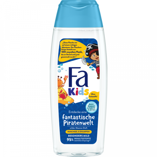 Fa Kids Duschgel & Shampoo fantastische Piratenwelt 
