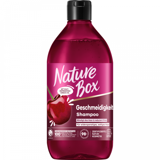 Nature Box Geschmeidigkeits Shampoo mit Kirschöl 385 ml 