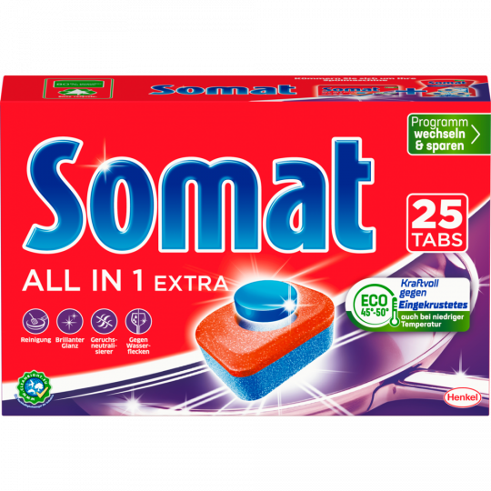 Somat All in 1 Extra 25 Tabs 