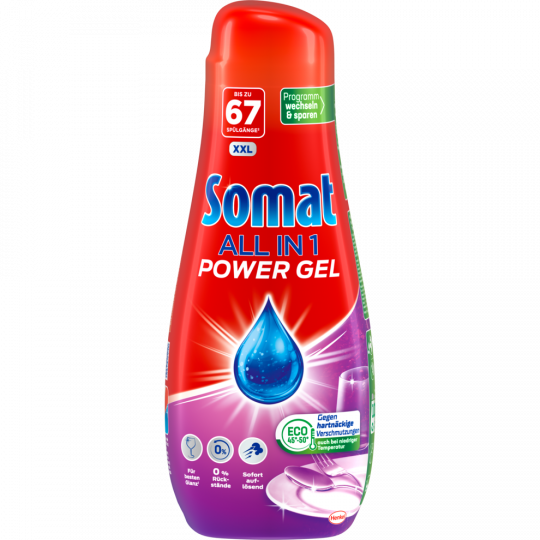Somat All in 1 Power Gel 67 Waschladungen 