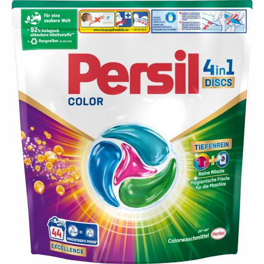 Persil 4 in 1 Discs Color Excellence 44 Waschladungen 